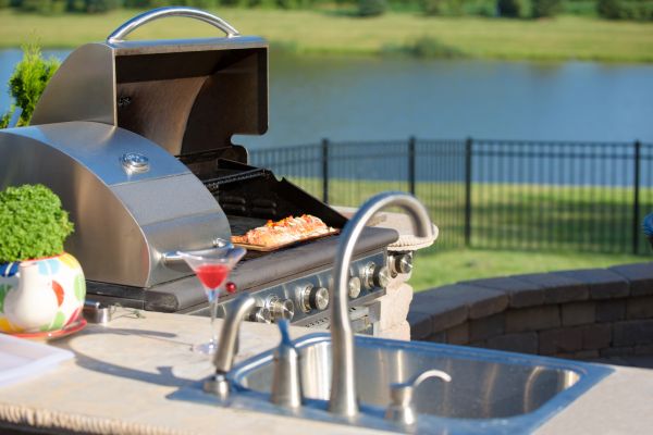 Cost of Outdoor Kitchen Plumbing in Nampa