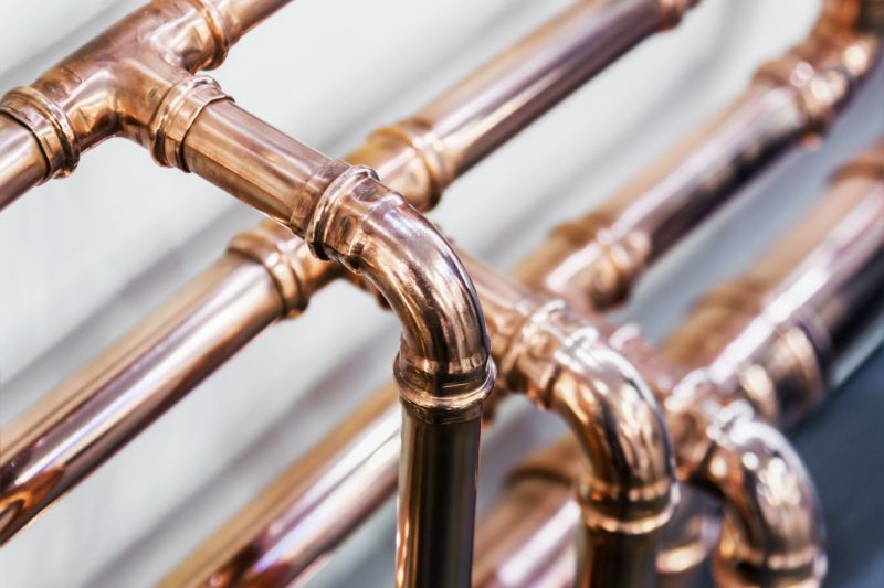 Copper Water Line Installation