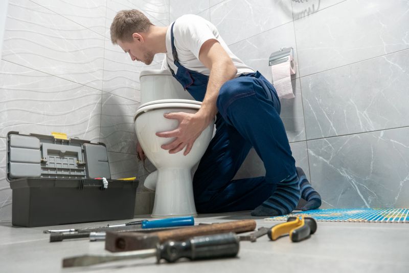 Toilet Drain Repair