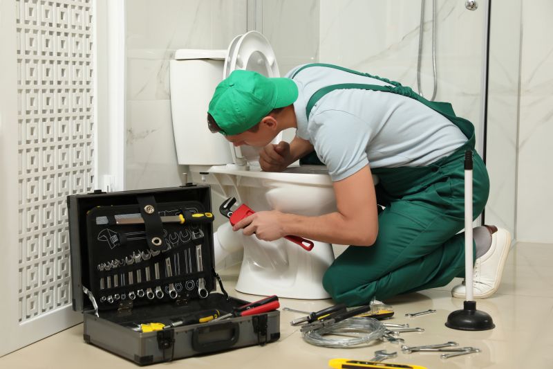 Toilet Drain Repair